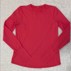LuLuLemon Long Sleeve Pink Shirt